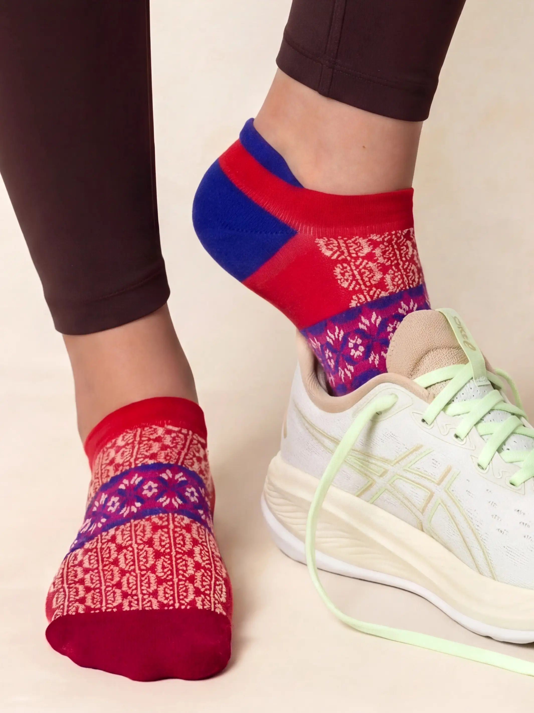 Favorite Fitness Socks, Set of 3 - Navy - Image 2