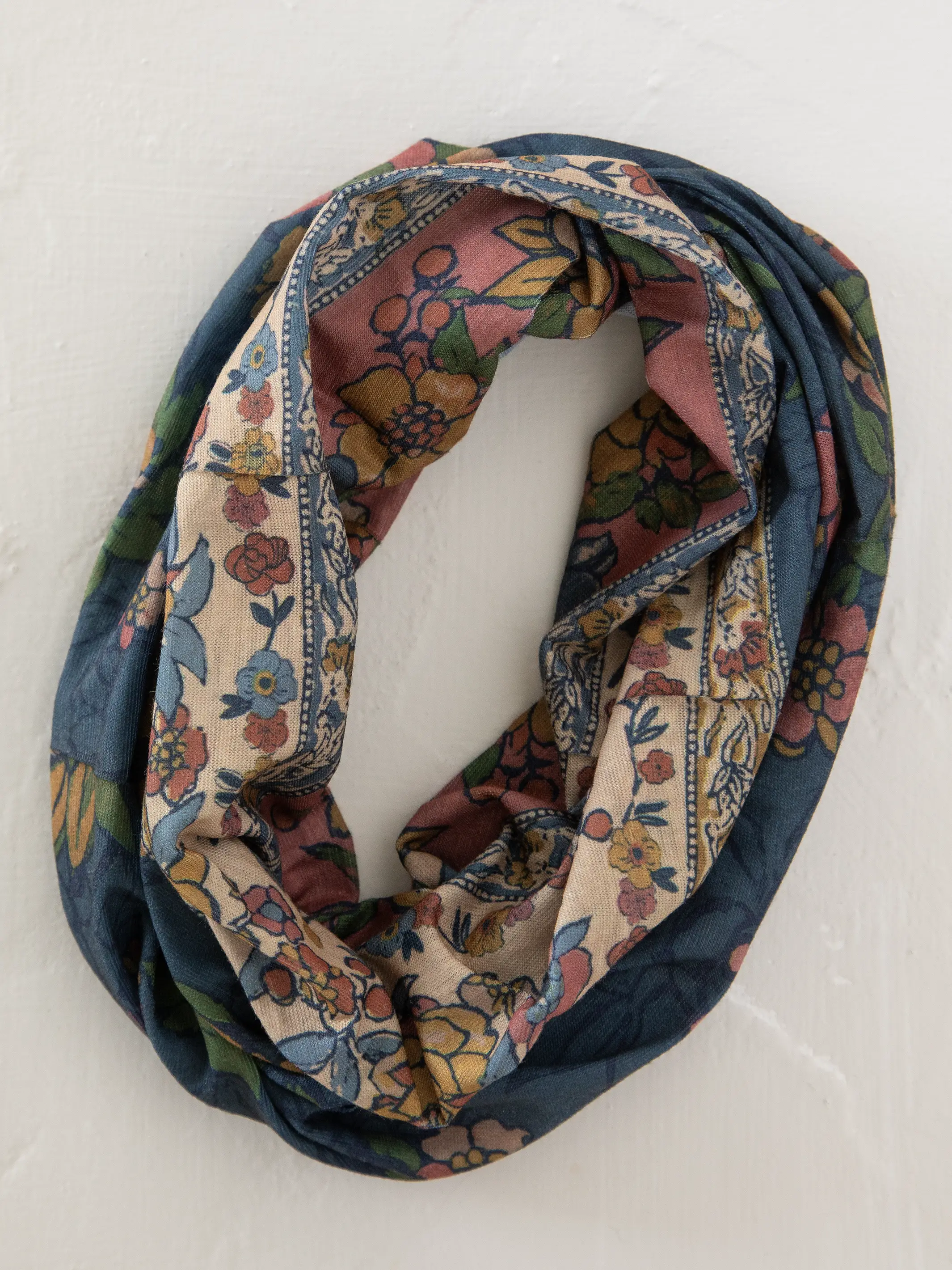 Full Boho Bandeau® Headband - Riviera Batik Blue - Image 4