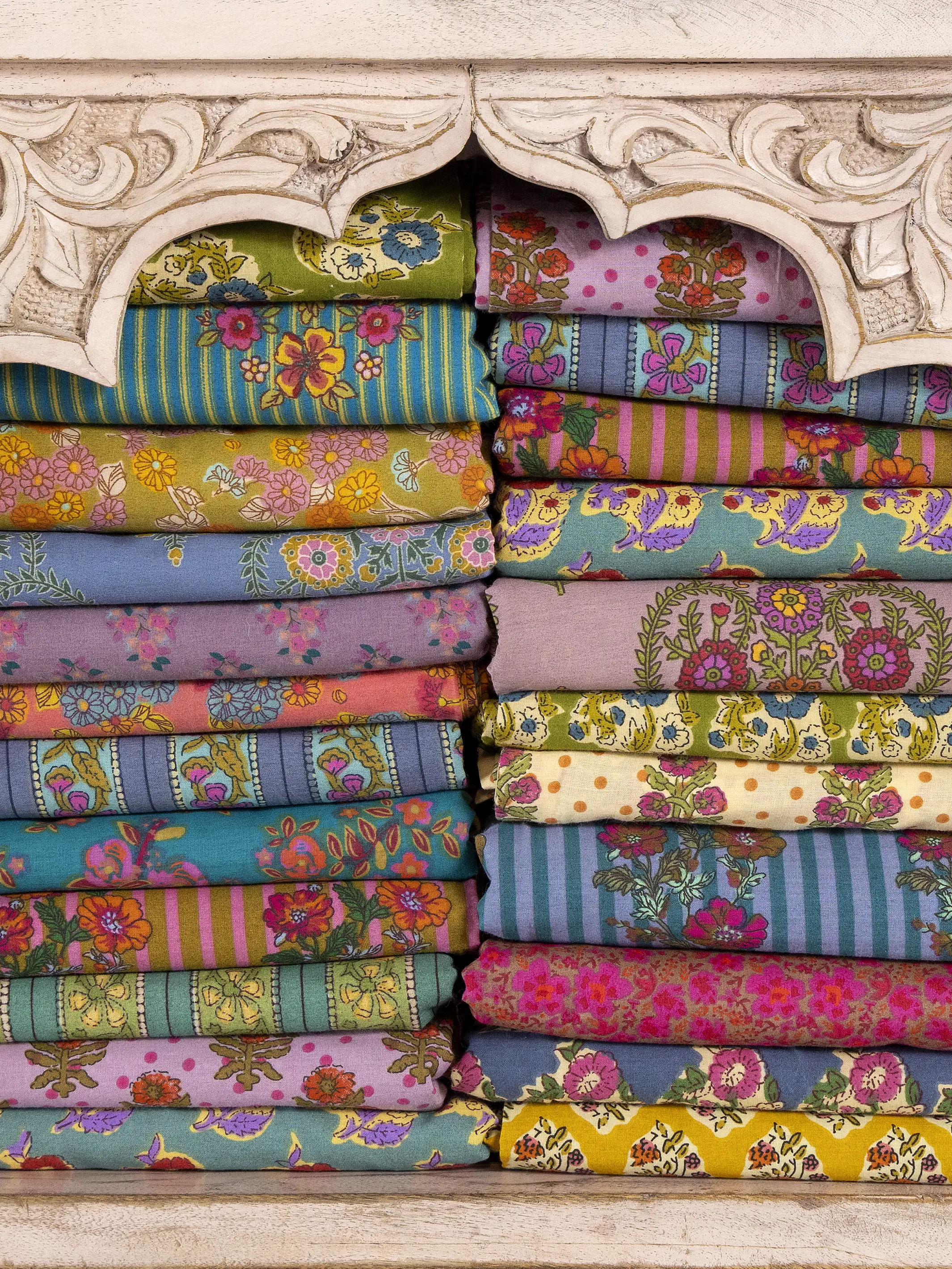 Mix & Match Cotton Fitted Sheet - Green Fields - Image 4