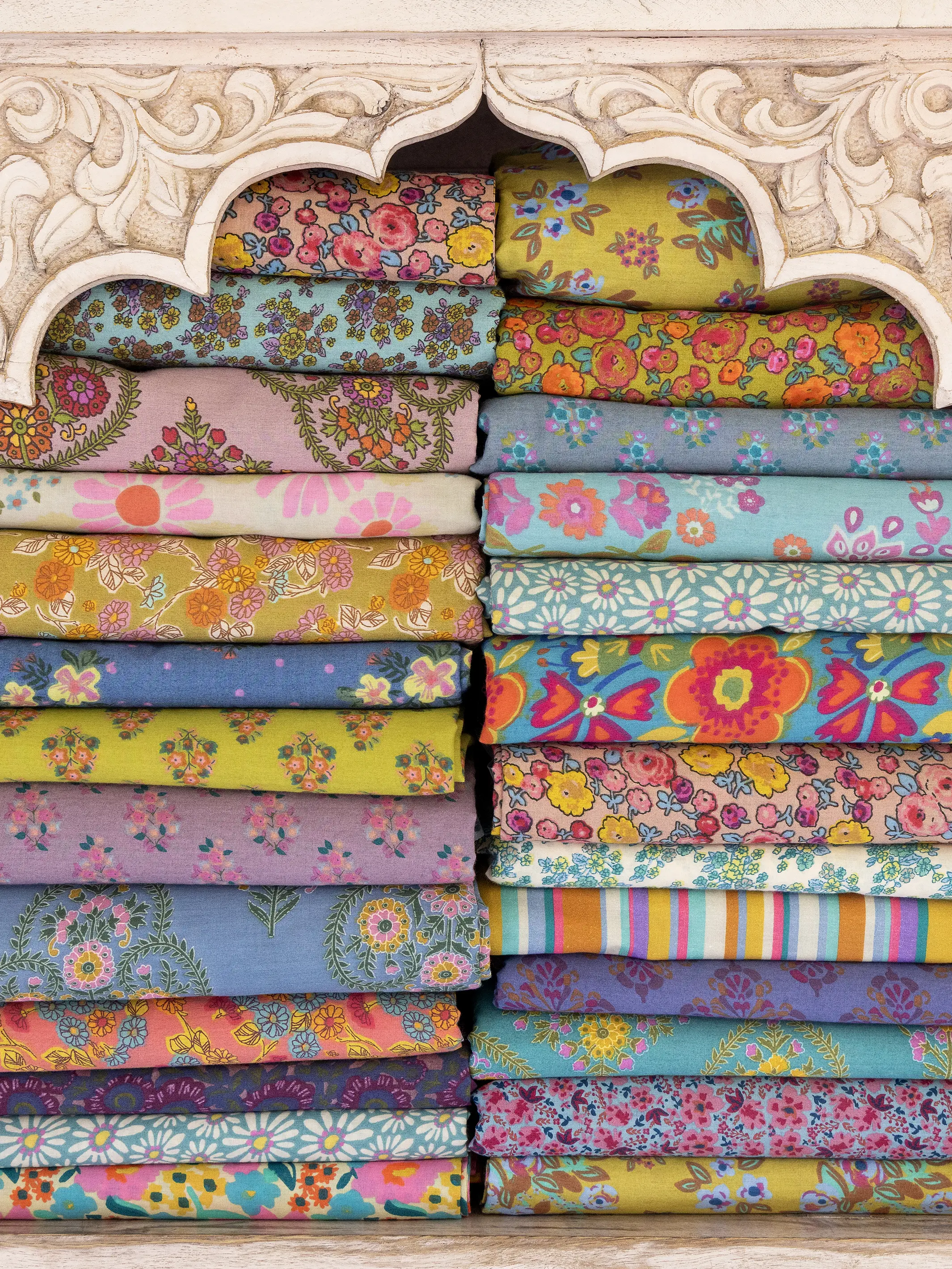 Mix & Match Cotton Fitted Sheet - Plum Dahlia - Image 2
