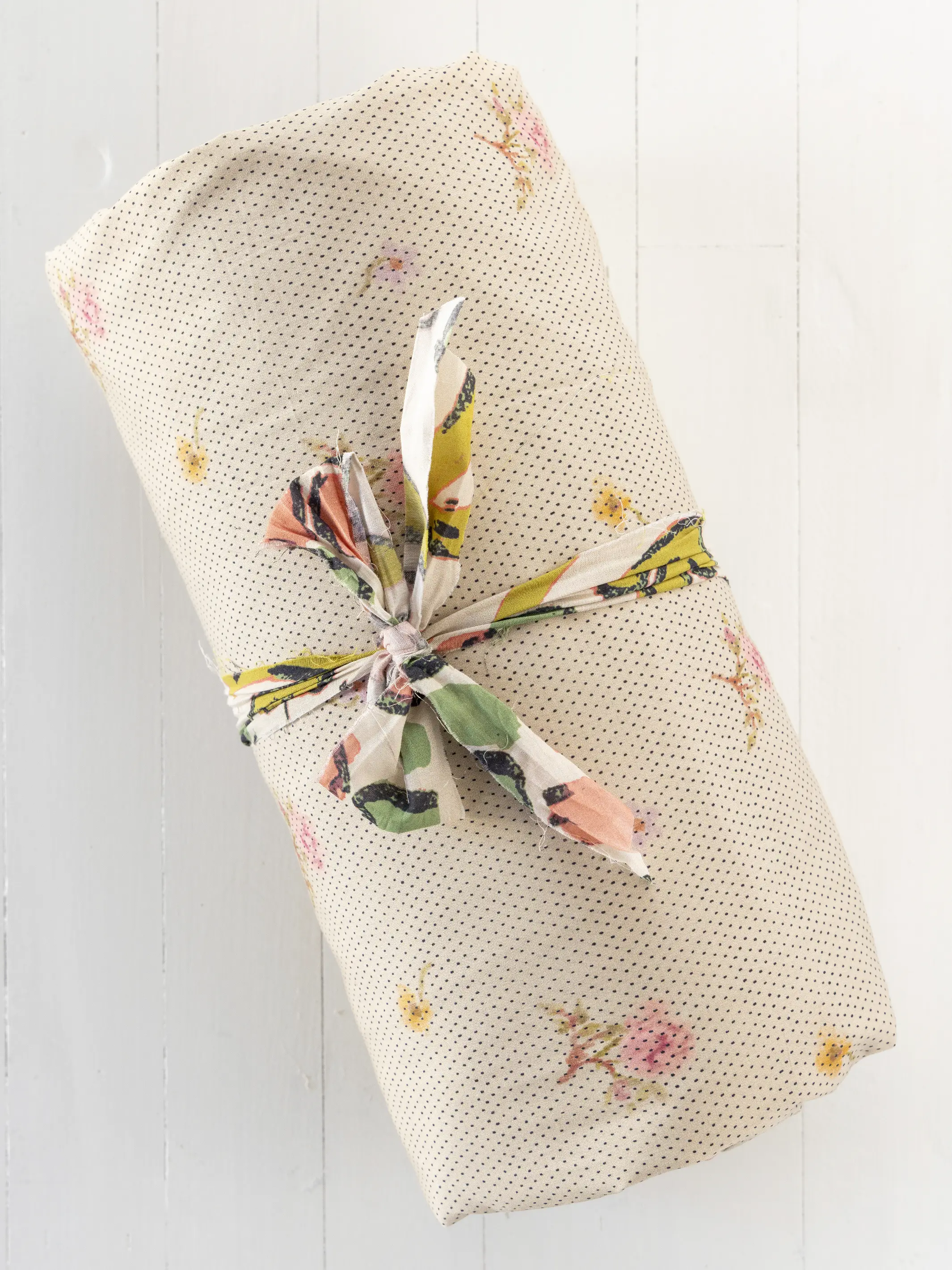 Sooo Soft Cotton Sheet Set - Pin Dot Prairie Cream - Image 5